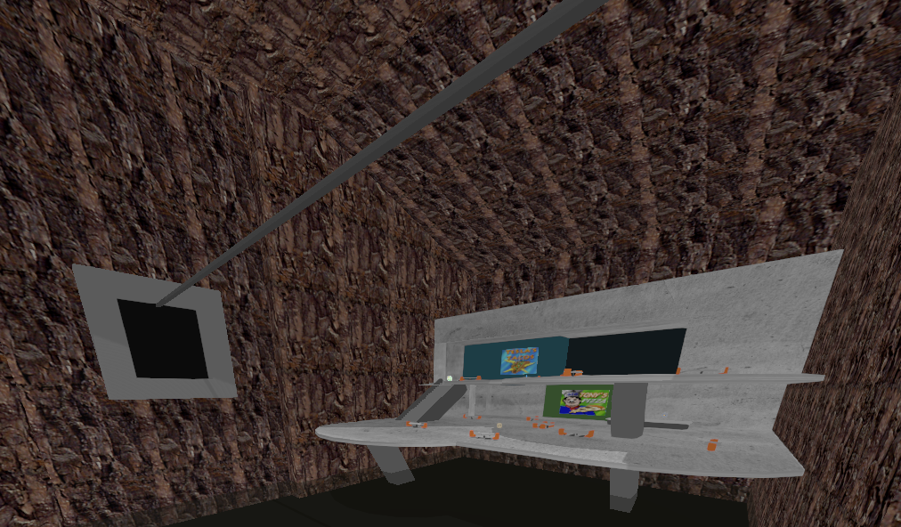 Food Court map with weapon pickups visible